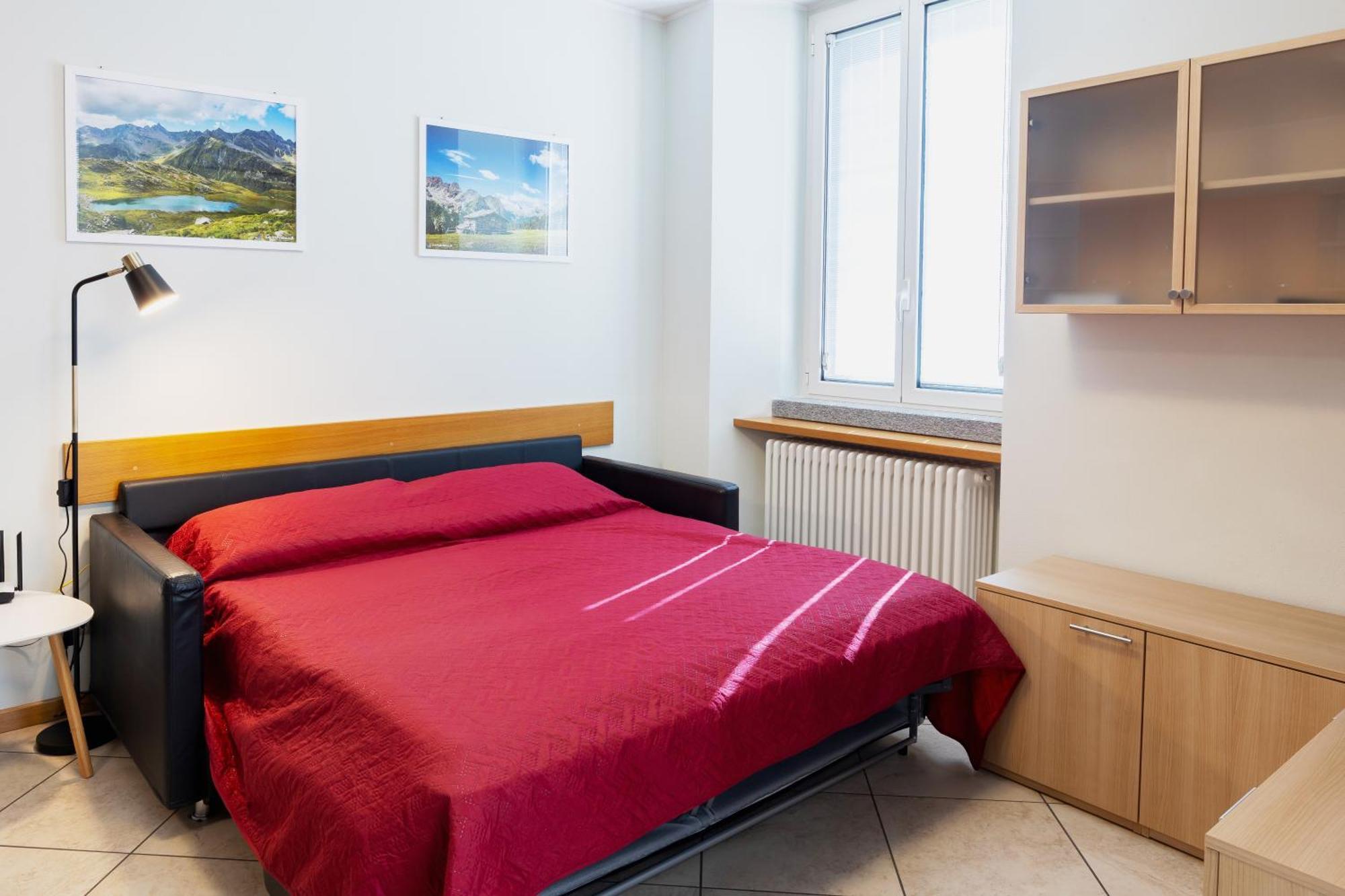 Apartamento Residenza Il Castello Sondrio Habitación foto