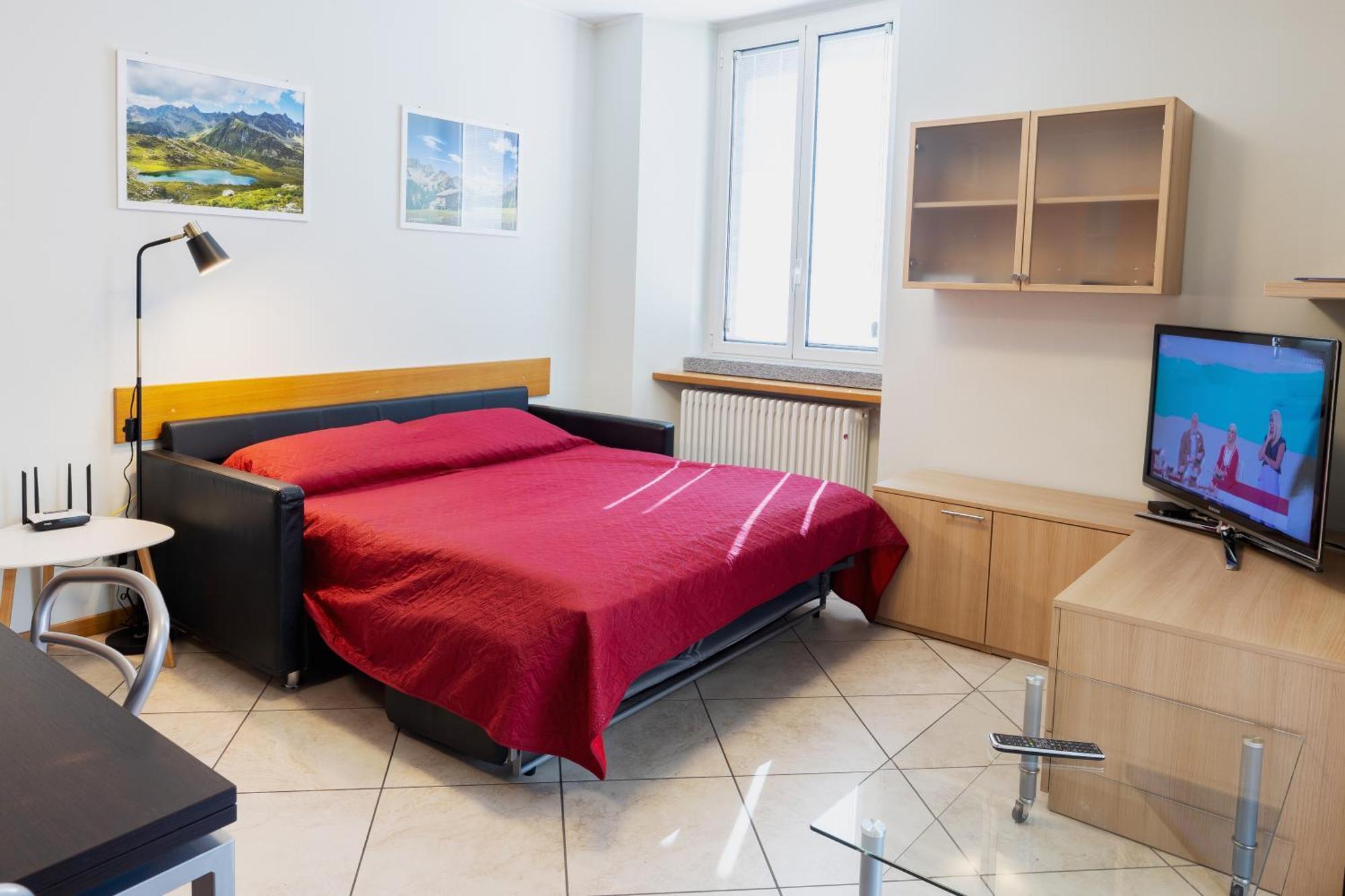 Apartamento Residenza Il Castello Sondrio Habitación foto