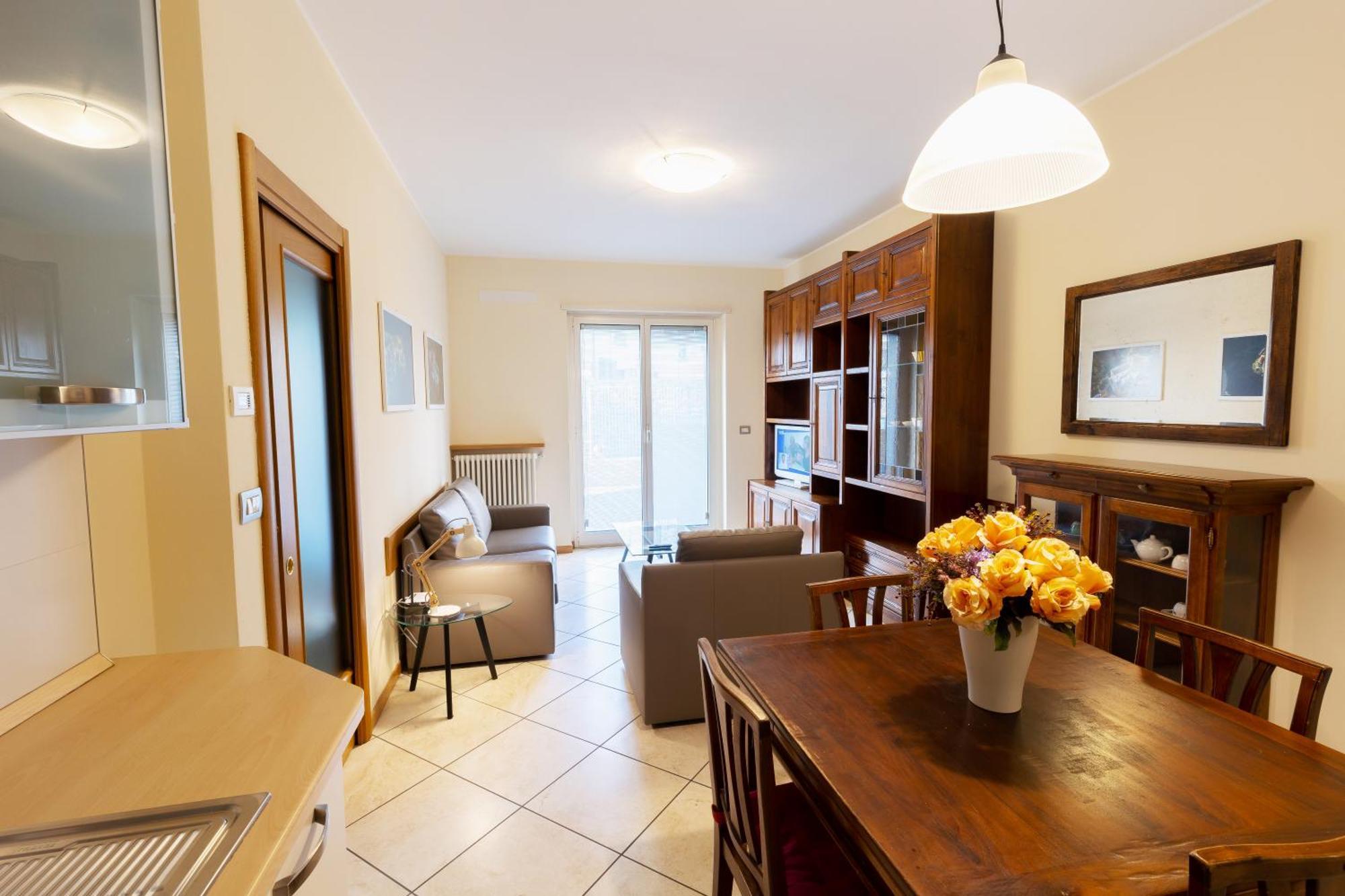 Apartamento Residenza Il Castello Sondrio Habitación foto