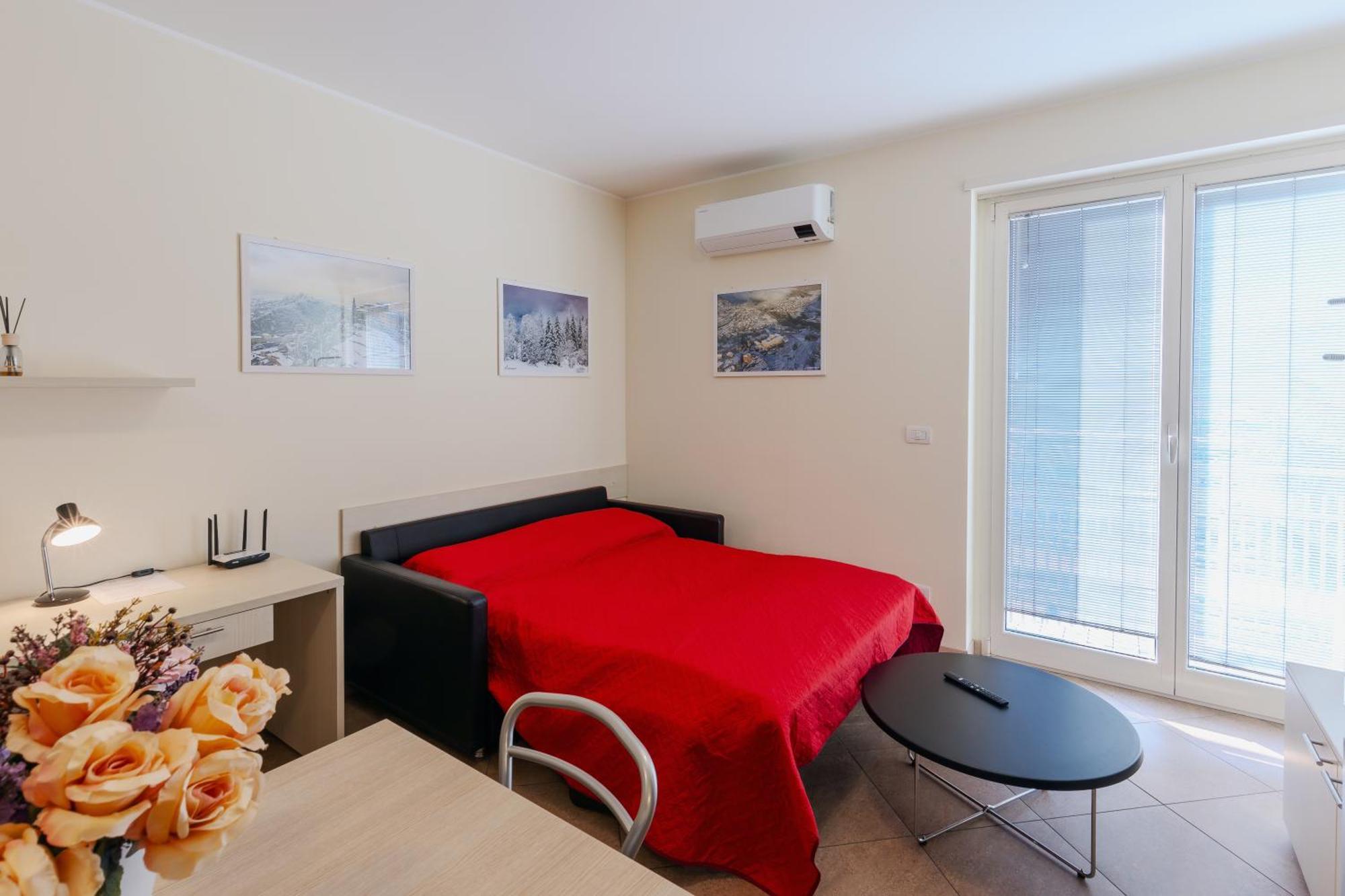 Apartamento Residenza Il Castello Sondrio Habitación foto
